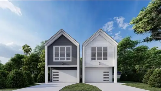 New construction Single-Family house 4217 Hare Street, Unit A, Houston, TX 77020 - photo 0