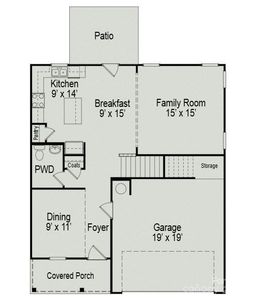 Coleman - 1st Floor Layout