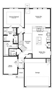 Introducing the Hamilton floor plan, a gorgeous home boasting 5 bedrooms and 3 ½ bathrooms.