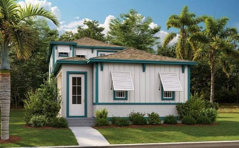 New construction Single-Family house 9947 Pearson Avenue, Orlando, FL 32827 Brewer Palm- photo 0
