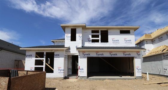 New construction Single-Family house 8915 Drysdale River Road, Cypress, TX 77433 Cabernet- photo