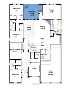 New construction Single-Family house 453 Westmont, Cibolo, TX 78108 213 Plan- photo 1 1