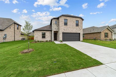 New construction Single-Family house 528 Hickory Ridge Drive, Van Alstyne, TX 75495 Ellerdale E- photo