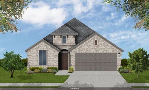 New construction Single-Family house 5933 Lovills Creek Street, Fort Worth, TX 76179 Ackerly (1843-DV-40)- photo 0