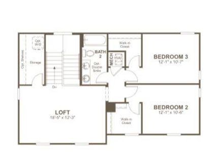 2nd Floorplan - Representative Photo