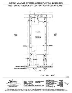 New construction Single-Family house 4214 Colony Lane, Missouri City, TX 77459 Plan 3059 Exterior B- photo 3 3