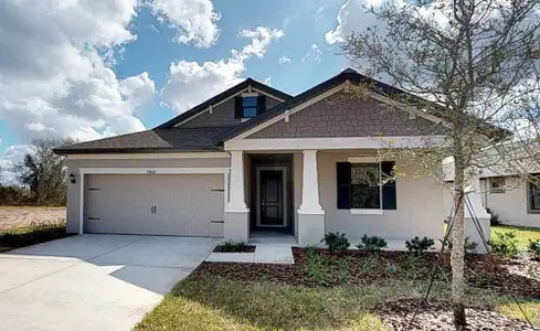 Juno new home Craftsman elevation front exterior William Ryan Homes Tampa