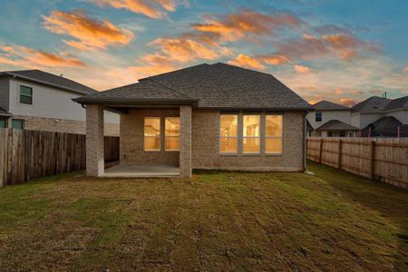 New construction Single-Family house 517 Calmo Ct, Liberty Hill, TX 78642 Windermere Plan- photo 19 19