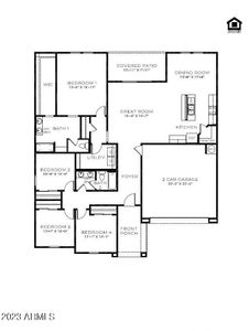 New construction Single-Family house 1171 W Castle Court, Casa Grande, AZ 85122 Dean- photo 1 1