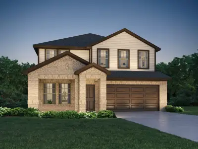 New construction Single-Family house 8631 Treetop Heights Drive, Mont Belvieu, TX 77523 The Reynolds (890)- photo 0 0