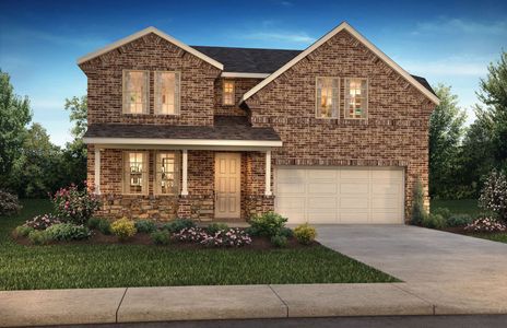New construction Single-Family house 4049, 13222 Wood Leaf Park, Tomball, TX 77375 - photo