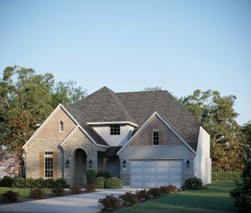 New construction Single-Family house Roosevelt II 5237 Presidential Series, 120 Morningdale, Liberty Hill, TX 78642 - photo