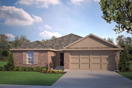 New construction Single-Family house 7905 Doe Valley Drive, Fort Worth, TX 76131 TAYLOR- photo 0