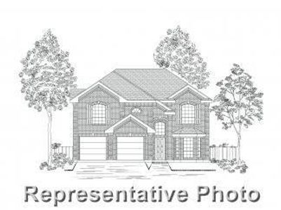 New construction Single-Family house 2117 Valencia Drive, Little Elm, TX 75068 Princeton 2F-EW- photo 1 1