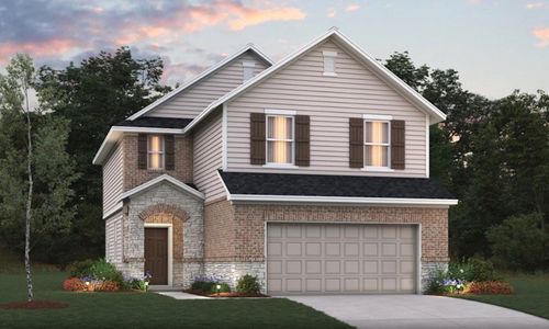 New construction Single-Family house 19588 Stripe Hill Bend, Montgomery, TX 77356 Hughes- photo 0 0