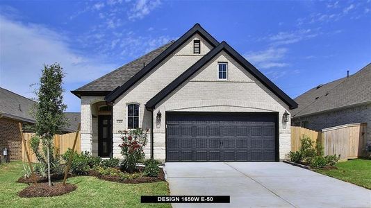 New construction Single-Family house 1324 Wicklow Forest Street, Magnolia, TX 77354 Design 1650W- photo 0 0