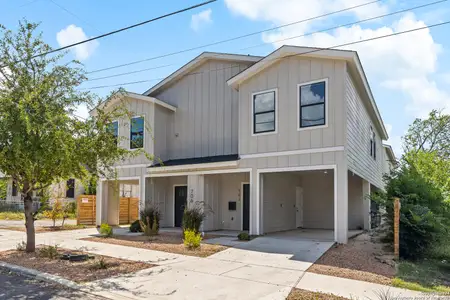 New construction Townhouse house 706 Martin Luther King Dr, Unit 101, San Antonio, TX 78203 - photo 0