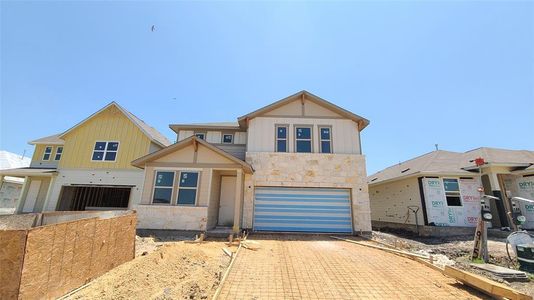 New construction Single-Family house 915 Palo Brea Loop, Hutto, TX 78634 Cassidy Homeplan- photo 1 1