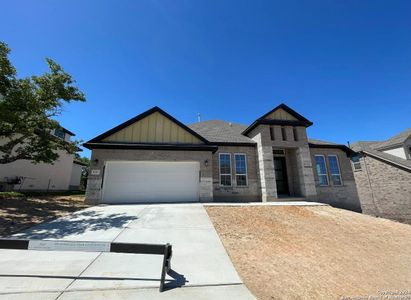 New construction Single-Family house 8747 Whisper Gate, Fair Oaks Ranch, TX 78015 Milam Homeplan- photo 17 17