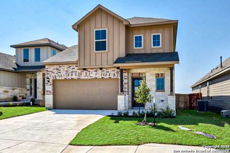 New construction Single-Family house 13218 Chanute Field Drive, San Antonio, TX 78253 San Luis- photo 0