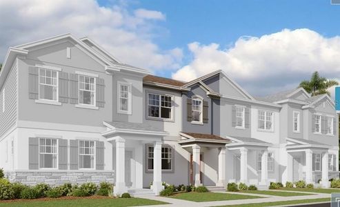 New construction Townhouse house 360 Grafton Way, Winter Garden, FL 34787 - photo 0