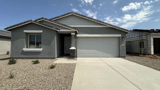 New construction Single-Family house 4142 E Brook Lynn Pl, San Tan Valley, AZ 85140 Larkspur Homeplan- photo 0