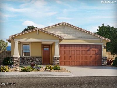 New construction Single-Family house 35395 W Cartegna Lane, Maricopa, AZ 85138 Mason- photo 0