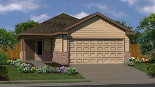 New construction Single-Family house The Belton, 7402 Toledo Bend, San Antonio, TX 78252 - photo