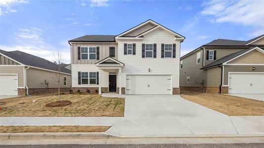 New construction Single-Family house 384 Murray Lane, Hoschton, GA 30548 Hayden- photo 0