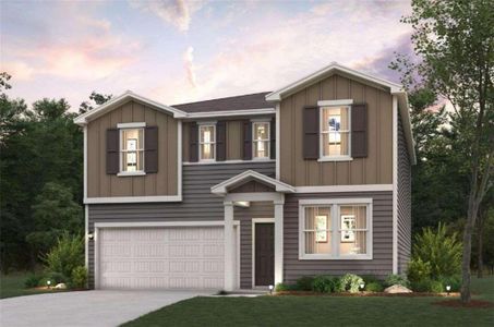 New construction Single-Family house 5140 Union Heights Way, Flowery Branch, GA 30542 Atlas- photo 0