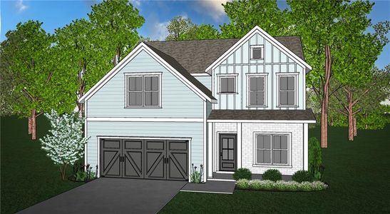 New construction Single-Family house 5341 Stewart Mill Road, Douglasville, GA 30135 - photo 0