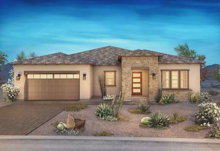 New construction Single-Family house 4017 Fence Post Way, Wickenburg, AZ 85390 Cordoba Exterior G- photo 0