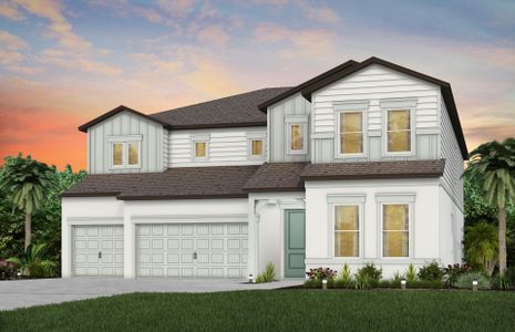 New construction Single-Family house Roseland, 20876 Drake Elm Drive, Land O' Lakes, FL 34638 - photo