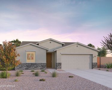 New construction Single-Family house 12611 W Marguerite Avenue, Avondale, AZ 85323 Lantana- photo 0 0