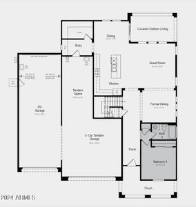 New construction Single-Family house 24452 N 140Th Avenue, Surprise, AZ 85387 Plan 55-RMRV4- photo 1 1