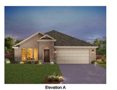 New construction Single-Family house 2400 Walking Y Rd, Georgetown, TX 78633 Medina Homeplan- photo 0 0