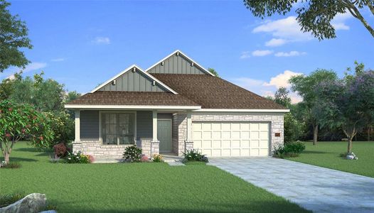 New construction Single-Family house 2100 Sesaro Drive, Aubrey, TX 76227 Basswood II U- photo 7 7