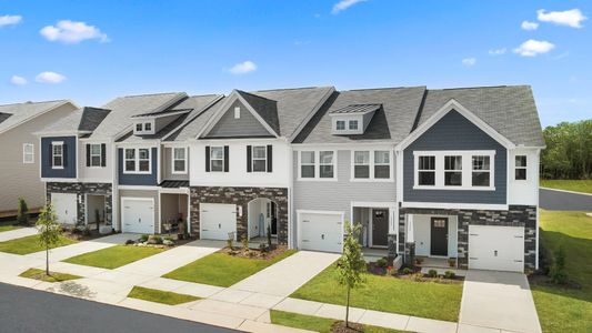 New construction Townhouse house Litchfield, 6333 Granite Quarry Drive, Raleigh, NC 27603 - photo