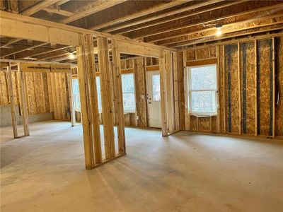 New construction Single-Family house 22 Roxberry Glen, Dallas, GA 30157 The Willow D- Unfinished Basement - photo 38 38