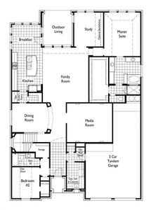 New construction Single-Family house 4217 Linear Drive, Celina, TX 75078 248H Plan- photo 1 1