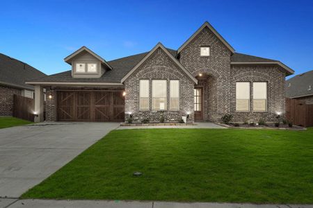 New construction Single-Family house 293 Sparkling Springs Drive, Waxahachie, TX 75165 Caraway- photo 1 1