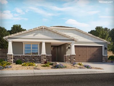 New construction Single-Family house Amber, 35395 W Catalan Street, Maricopa, AZ 85138 - photo
