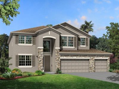 New construction Single-Family house 2933 Marine Grass Drive, Wimauma, FL 33598 Mira Lago- photo 0 0