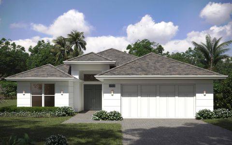 New construction Single-Family house 4127 Lucaya Pointe Way, Vero Beach, FL 32967 Cypress- photo 0 0