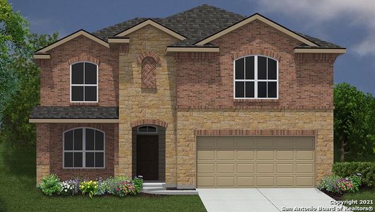 New construction Single-Family house 8450 Knapp Rise, San Antonio, TX 78245 THE BOERNE- photo 0