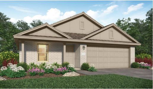 New construction Single-Family house 9827 Cliffside Ridge Drive, Baytown, TX 77521 Agora- photo 0 0