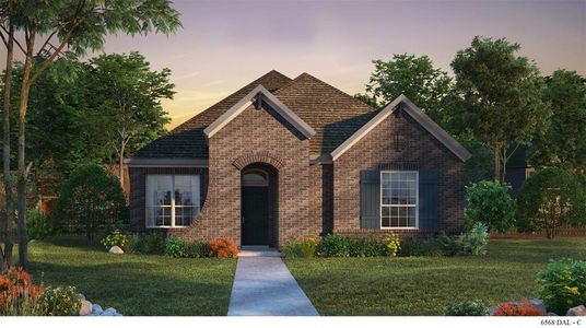 New construction Single-Family house 4823 Painted Rose Drive, Arlington, TX 76005 The Lockhart- photo 0