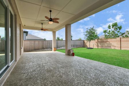 New construction Single-Family house 18711 Keepers Dwelling Court, Cypress, TX 77433 The Milburn- photo 35 35