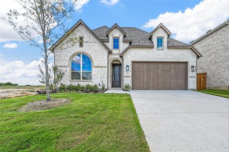 New construction Single-Family house 1829 Rough Ridge Trail, Midlothian, TX 76065 Denton Plan- photo 0