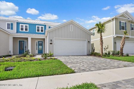 New construction Townhouse house 439 Rum Runner Way, Saint Johns, FL 32259 Seahaven- photo 0